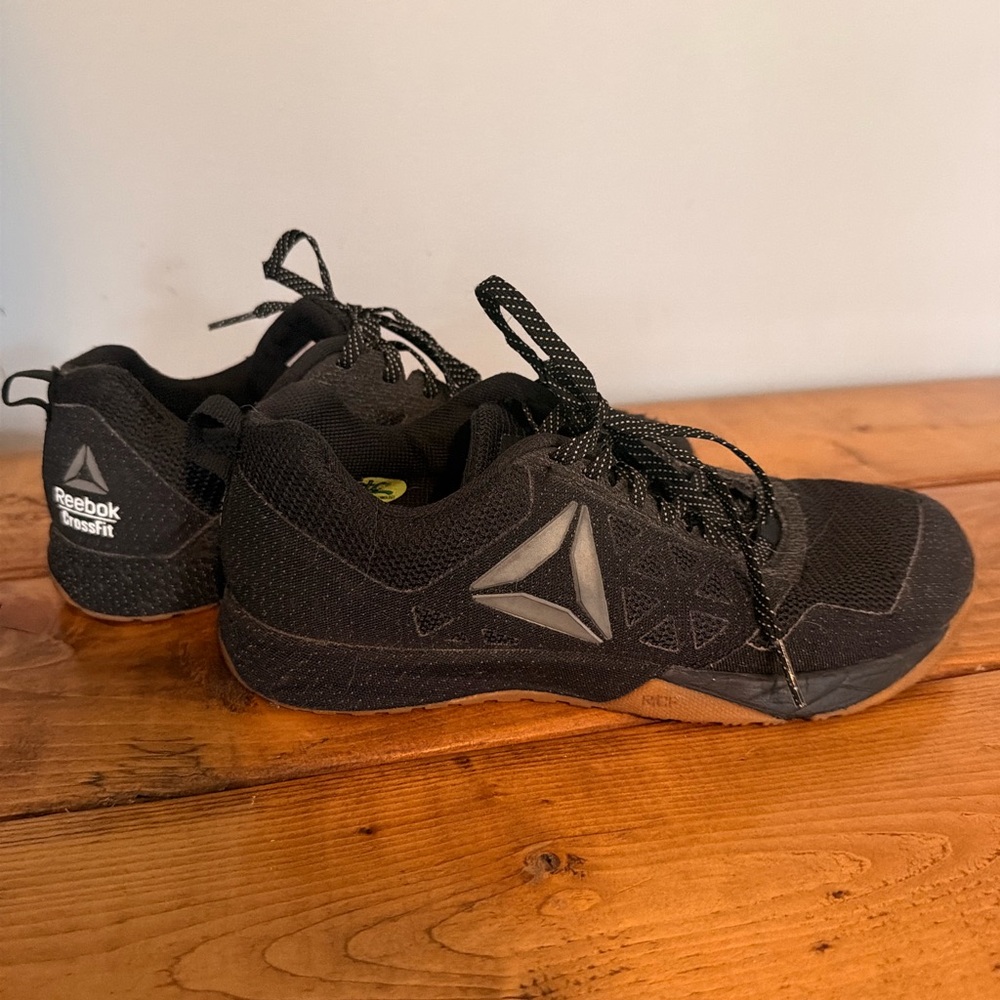 Reebok Women’s Black and Gray Athletic Shoes